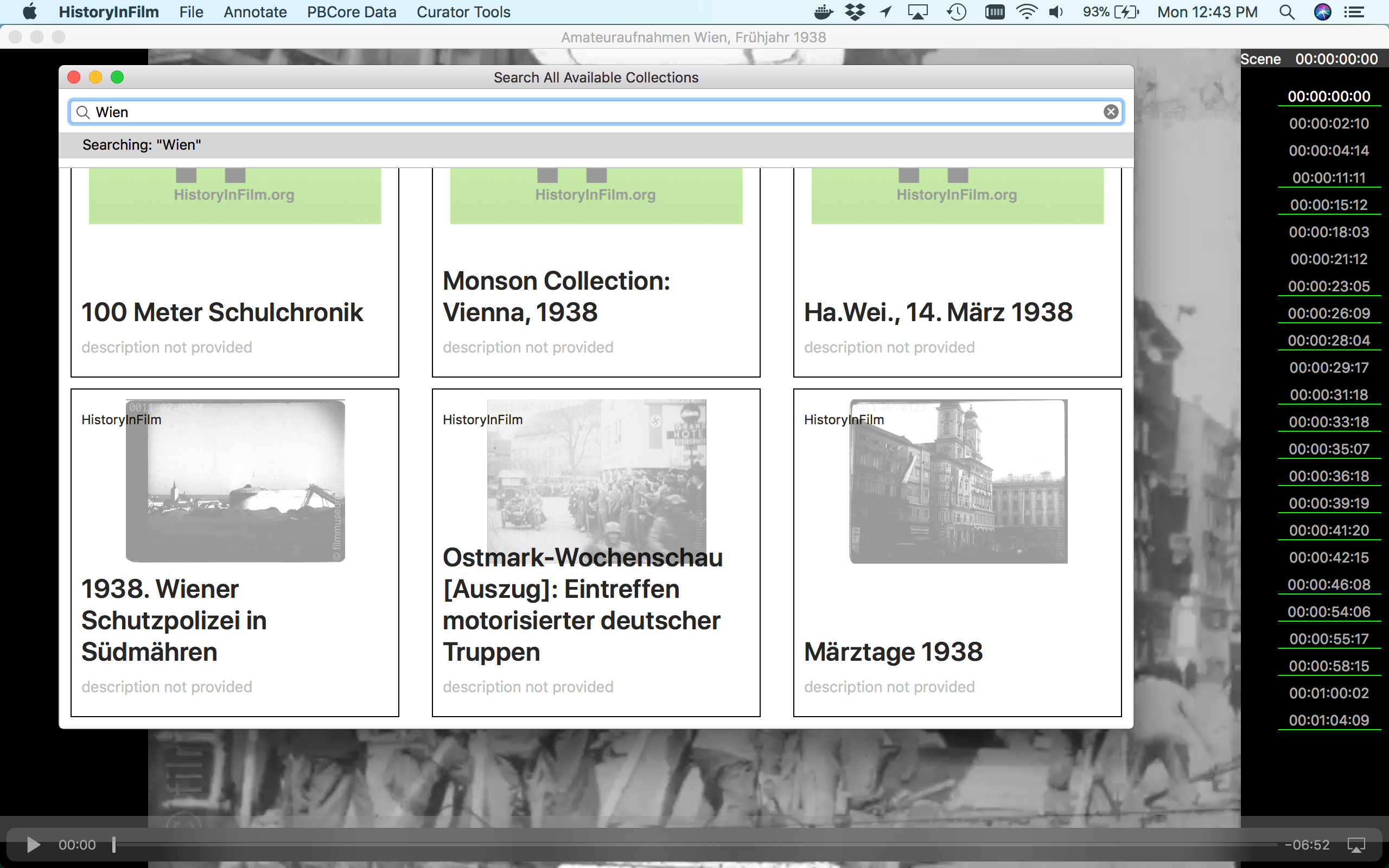 HistoryInFilm screenshot