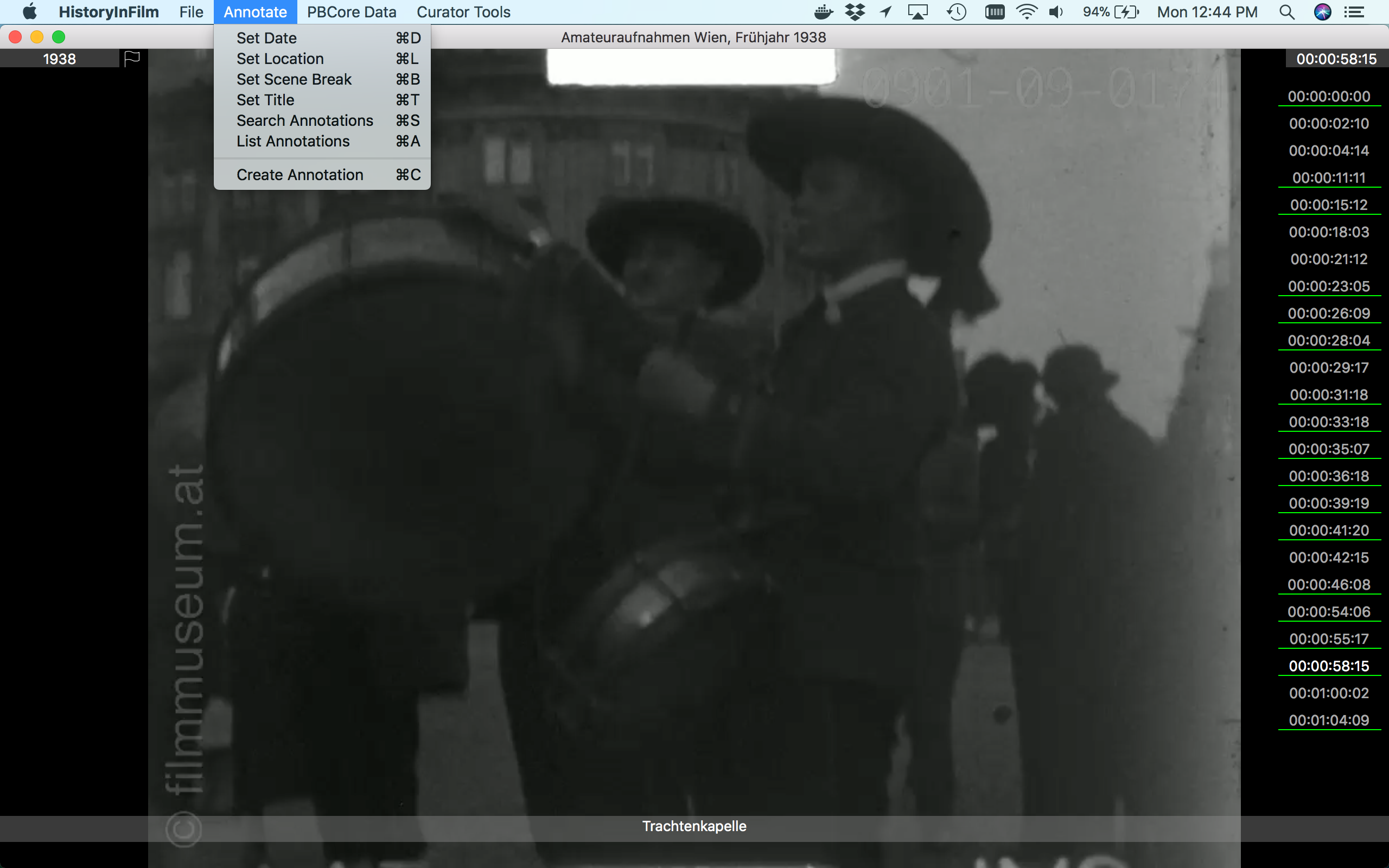 HistoryInFilm screenshot